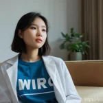 디지털 페인 관리에서의 위험 요소 - **Prompt 1: The Lure of Misinformation**
    "A candid, slightly wide-angle shot of a young Vietname...