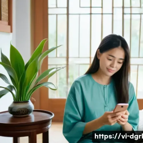 디지털 페인 관리의 미래 예측 - **Prompt 1: Telehealth Consultation in a Vietnamese Home**
    "A cozy indoor scene of a modern Viet...
